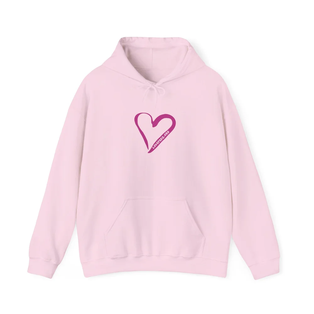 Love Freq Unisex Hooded Sweatshirt